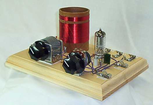 Howes Crystal Radio Set Roller-Inductor 